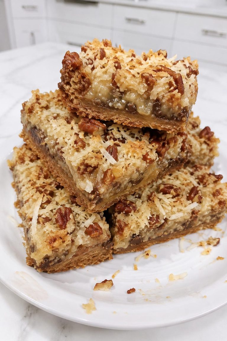 Coconut Pecan Magic Bars