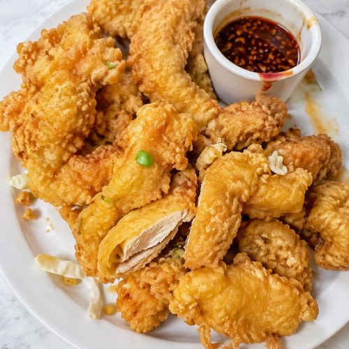 Crispy Tempura Chicken