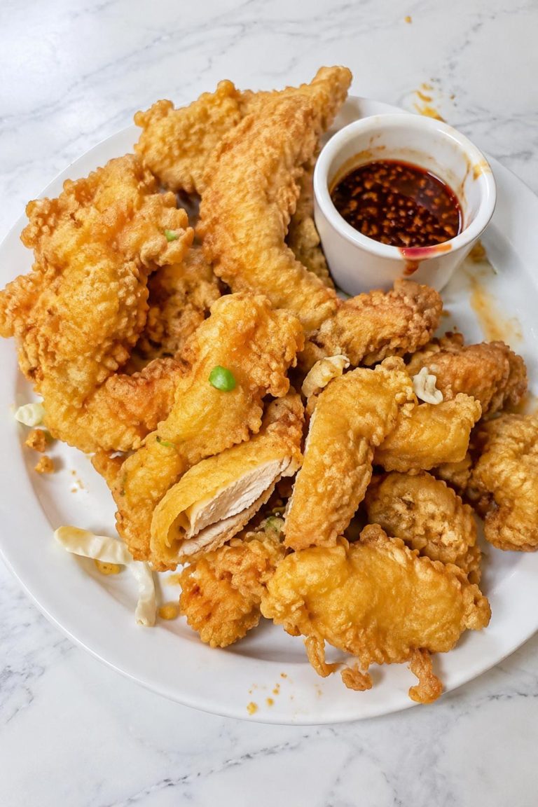 Crispy Tempura Chicken