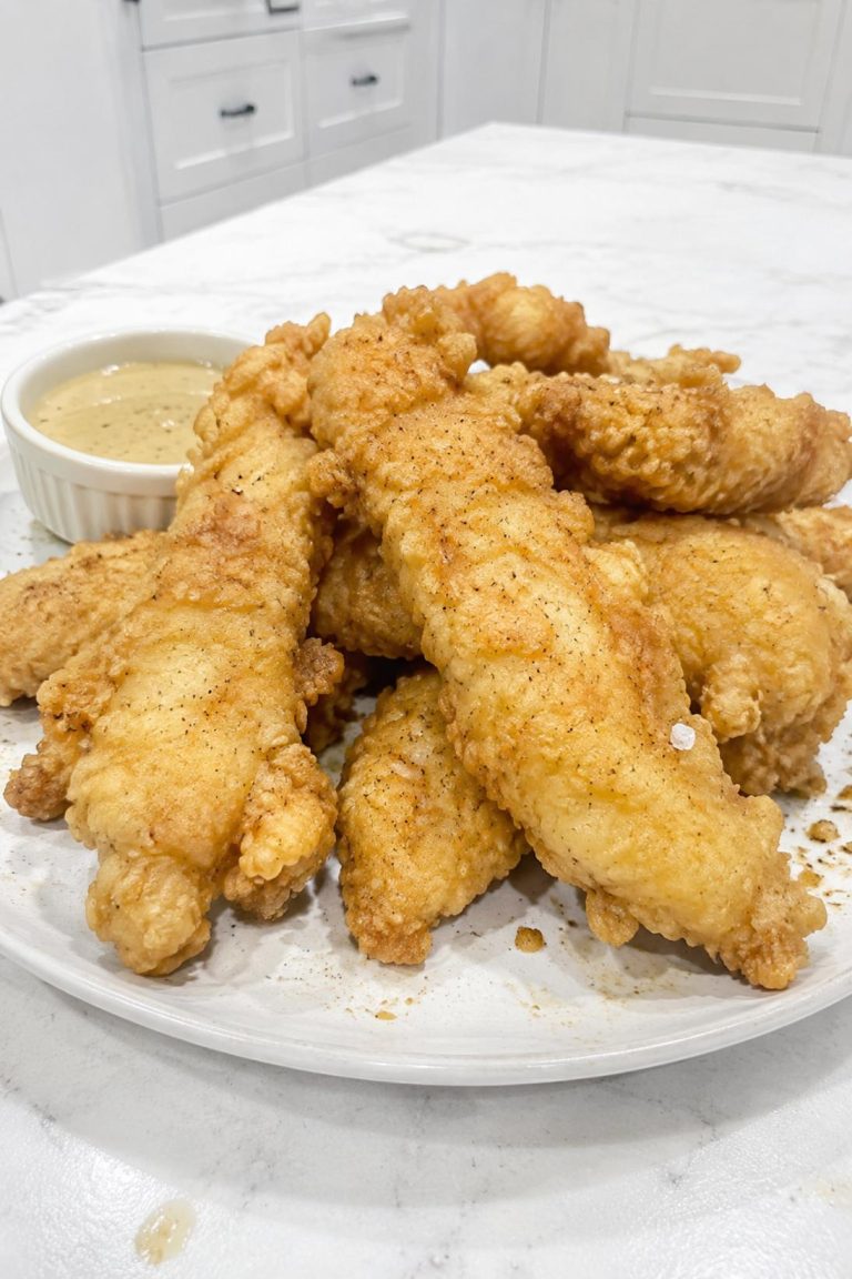 Crispy Tempura Chicken Strips Tenders
