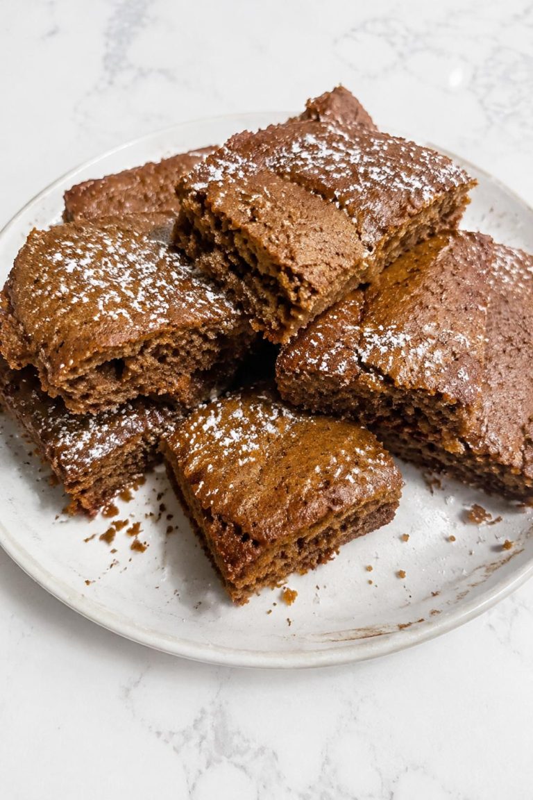 Soft Molasses Bars