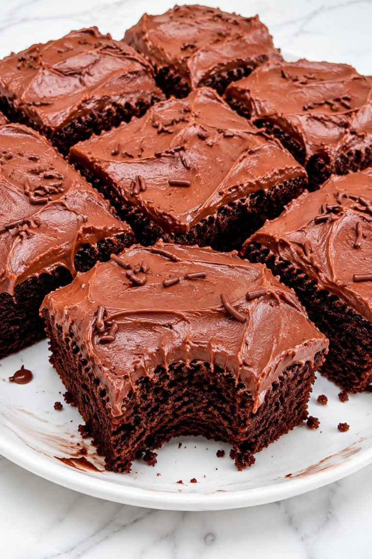 Southern Chocolate Sheet Cupcakes