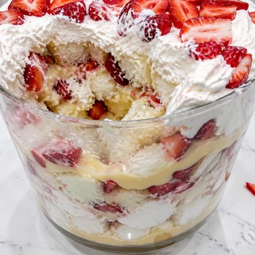 Strawberry Trifle Salad