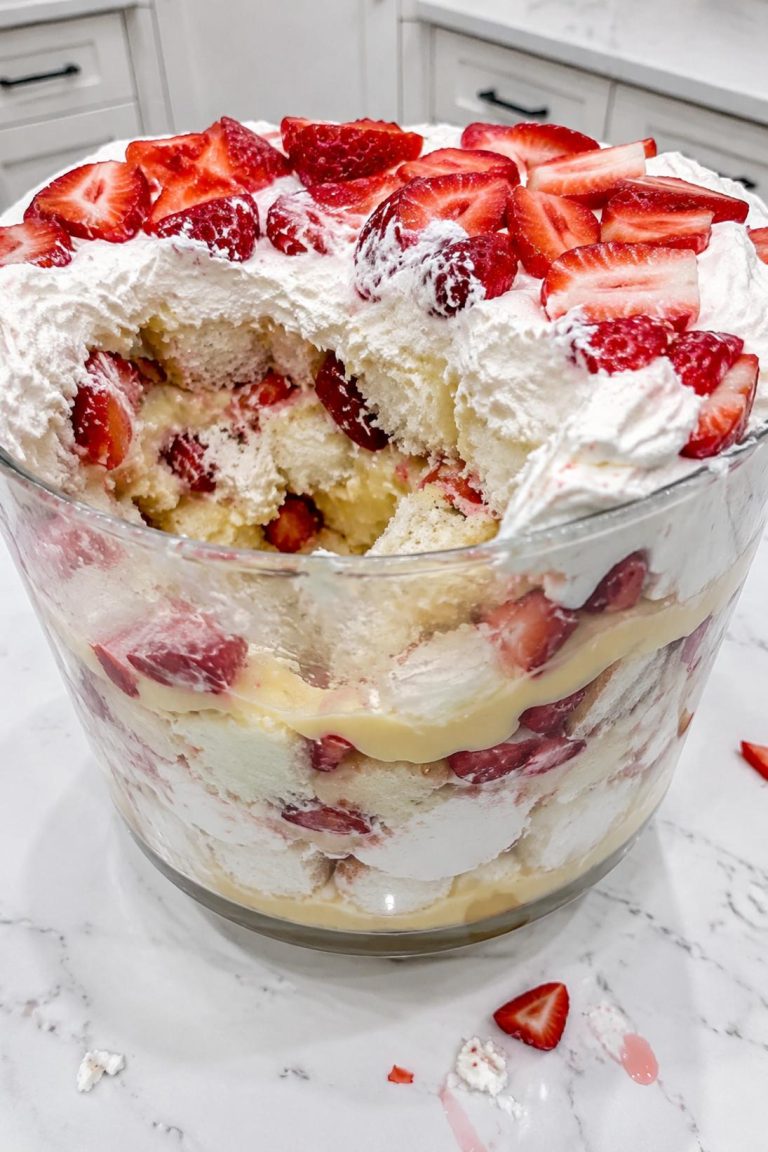 Strawberry Trifle Salad