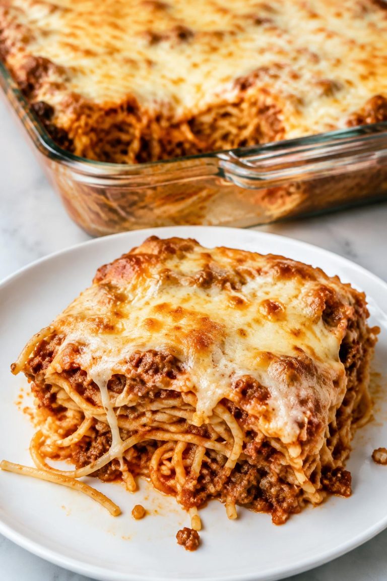 Baked Spaghetti Casserole