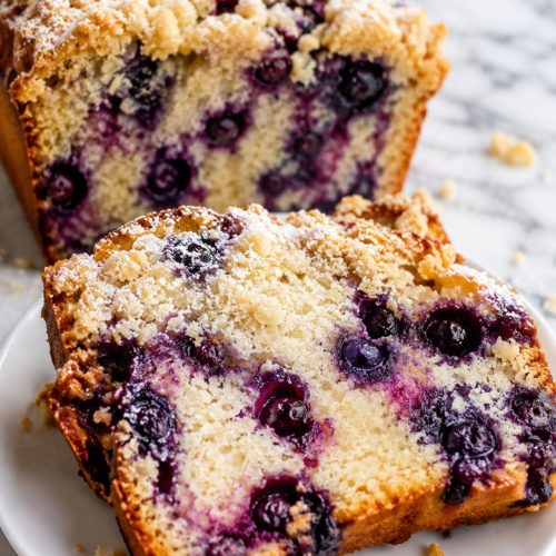 Blueberry Crumb Loaf