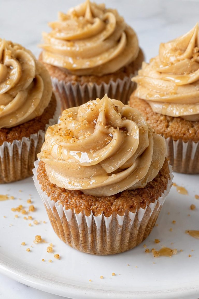 Brown Sugar Rum Cupcakes