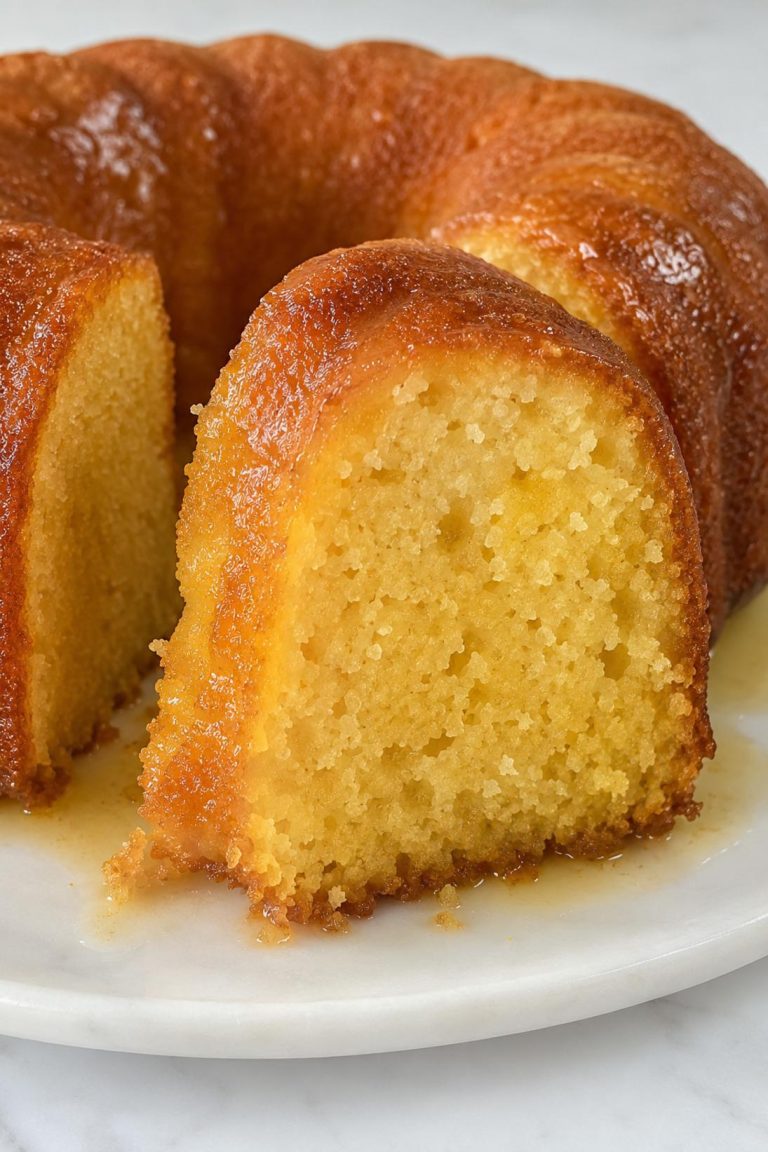 Butter Rum Cake