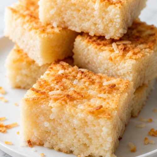 Chewy Coconut Bars
