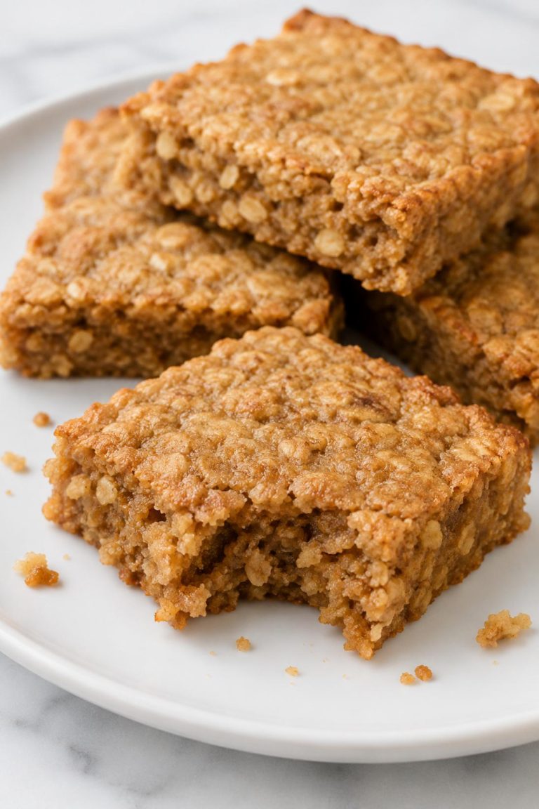 Chewy Oatmeal Bars