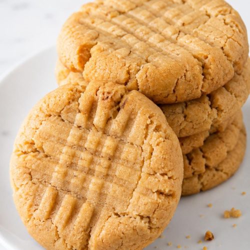 Chewy Peanut Butter Cookies
