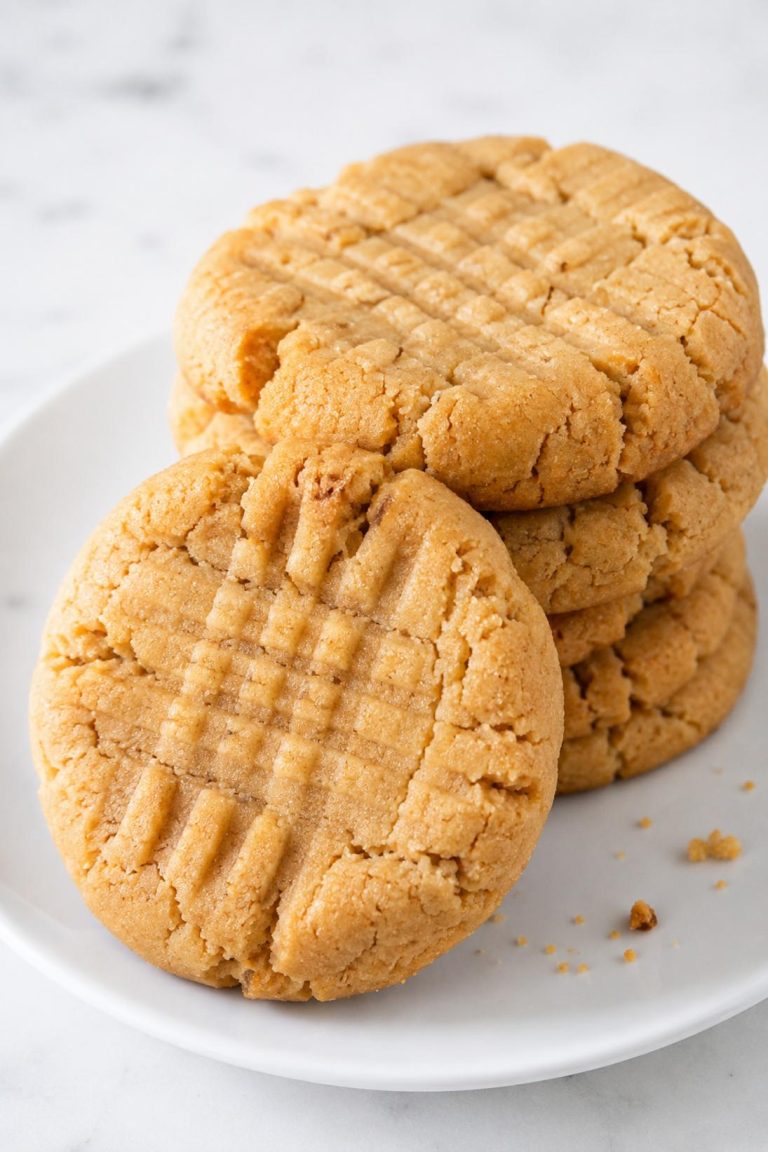 Chewy Peanut Butter Cookies