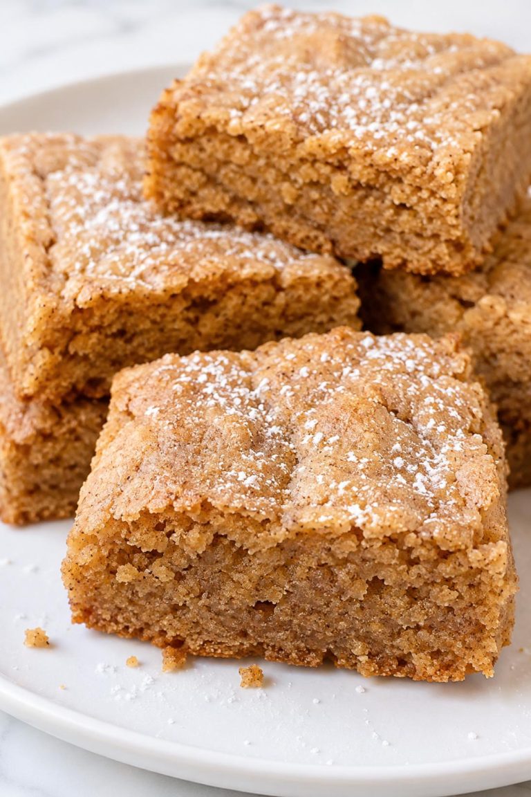 Chewy Spice Blondies