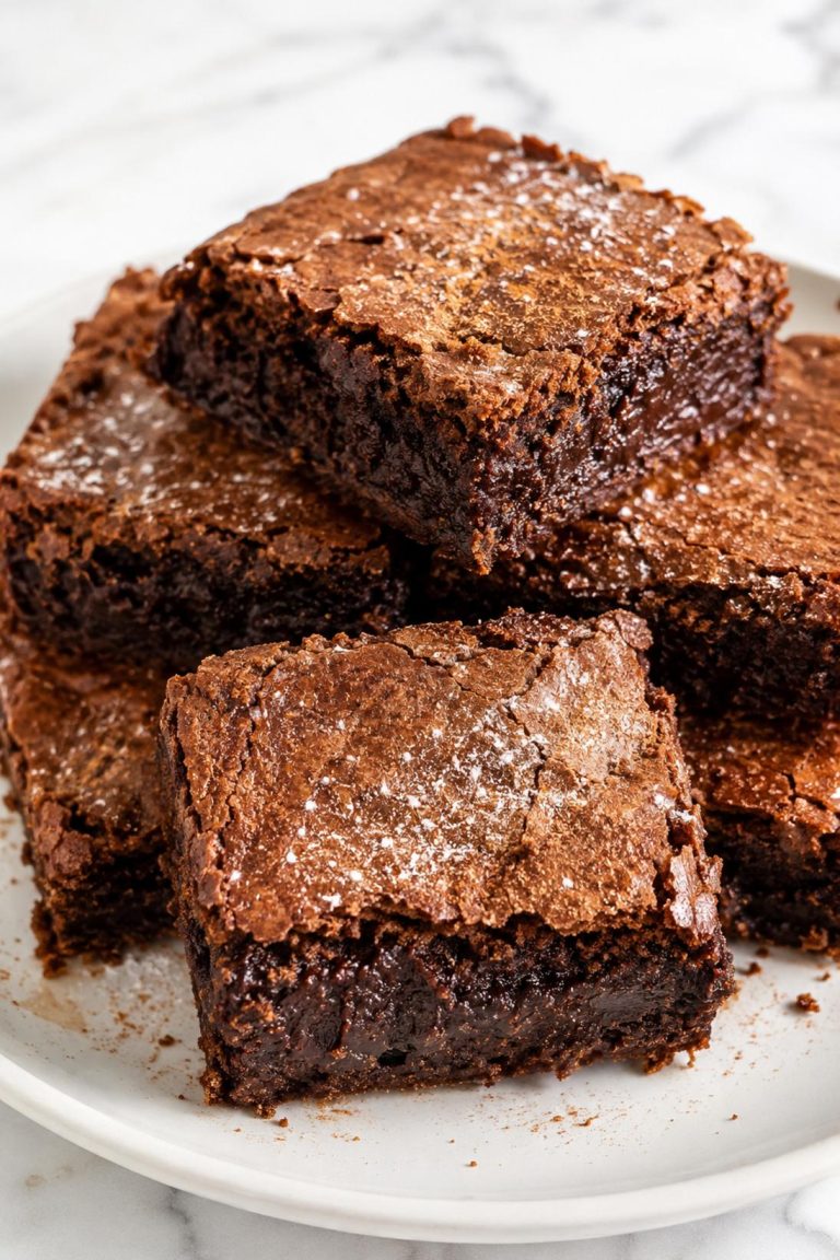 Chewy Spice Brownies