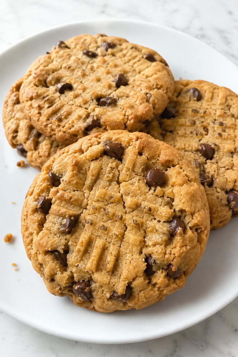 Chocolate Chip Peanut Butter Cookies