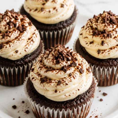 Chocolate Cream Cupcakes