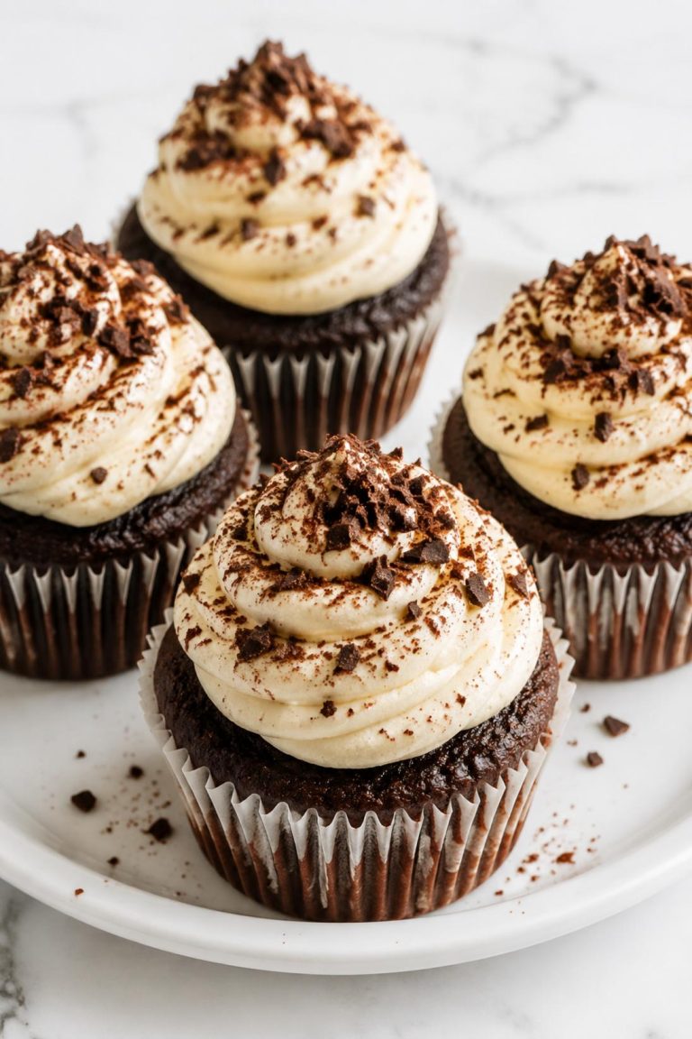 Chocolate Cream Cupcakes