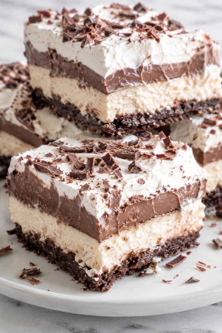 Chocolate Cream Dessert Bars