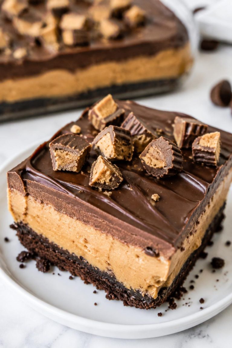 Chocolate Peanut Butter Cup Dessert