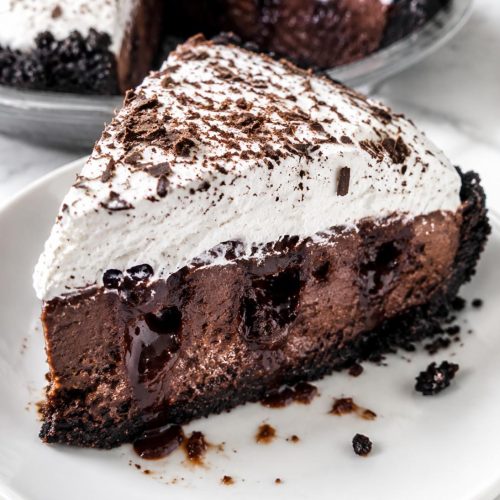 Chocolate Poke Pie