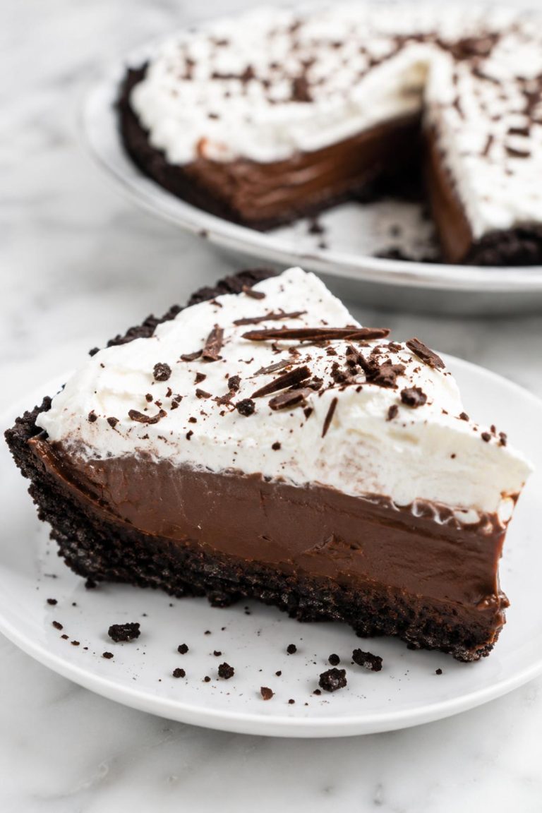 Chocolate Pudding Layer Pie