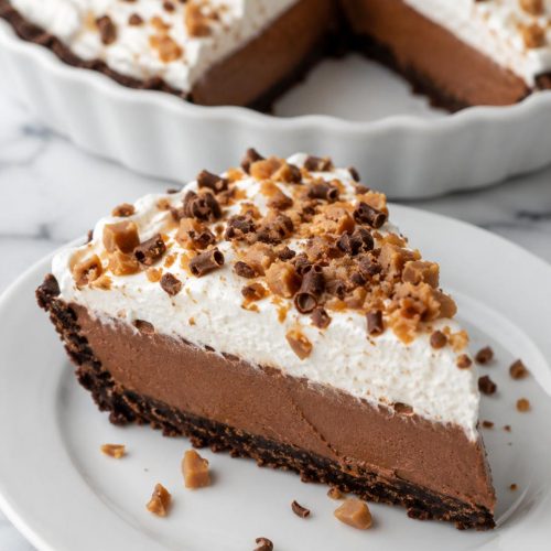 Chocolate Toffee Pie