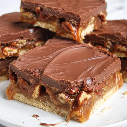 Chocolate Turtle Bars