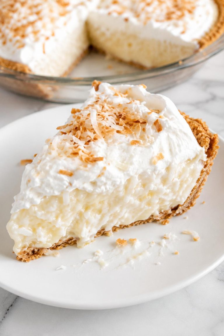 Coconut Pudding Pie
