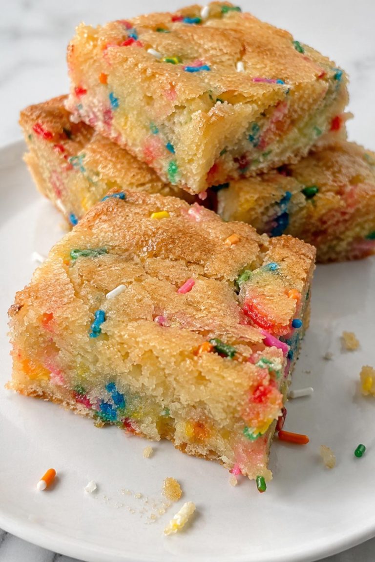 Confetti Blondies