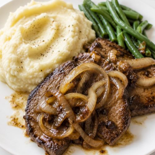 Country Liver and Onions Dinner