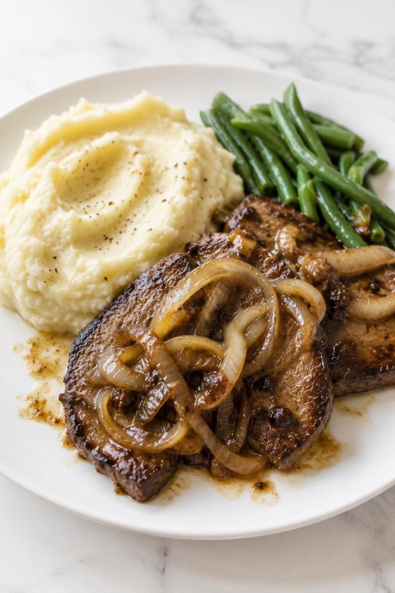 Country Liver and Onions Dinner