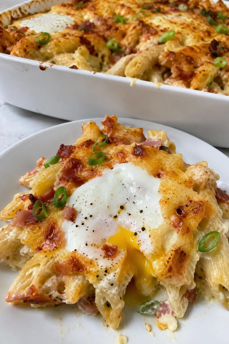 Creamy Pasta Bake Brunch Bake