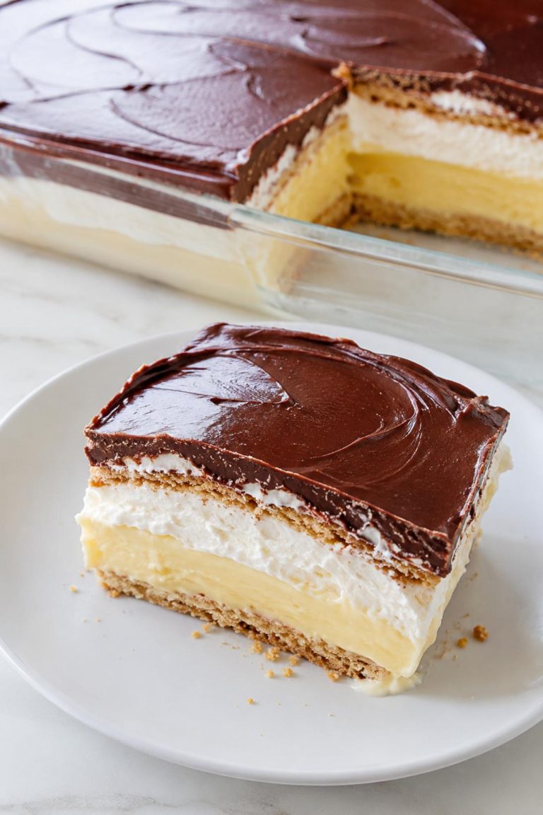 Eclair Dessert Pie