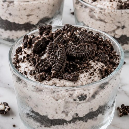 Frozen Oreo Dessert Cups