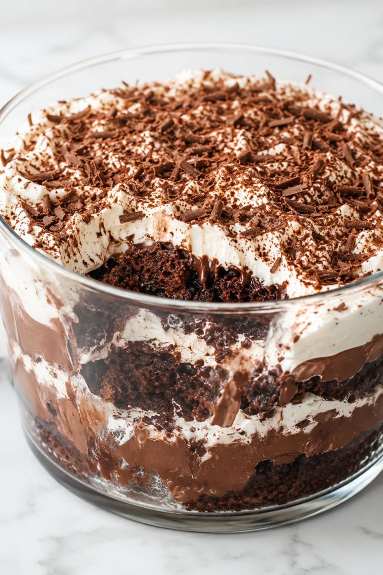 Layered Chocolate Trifle