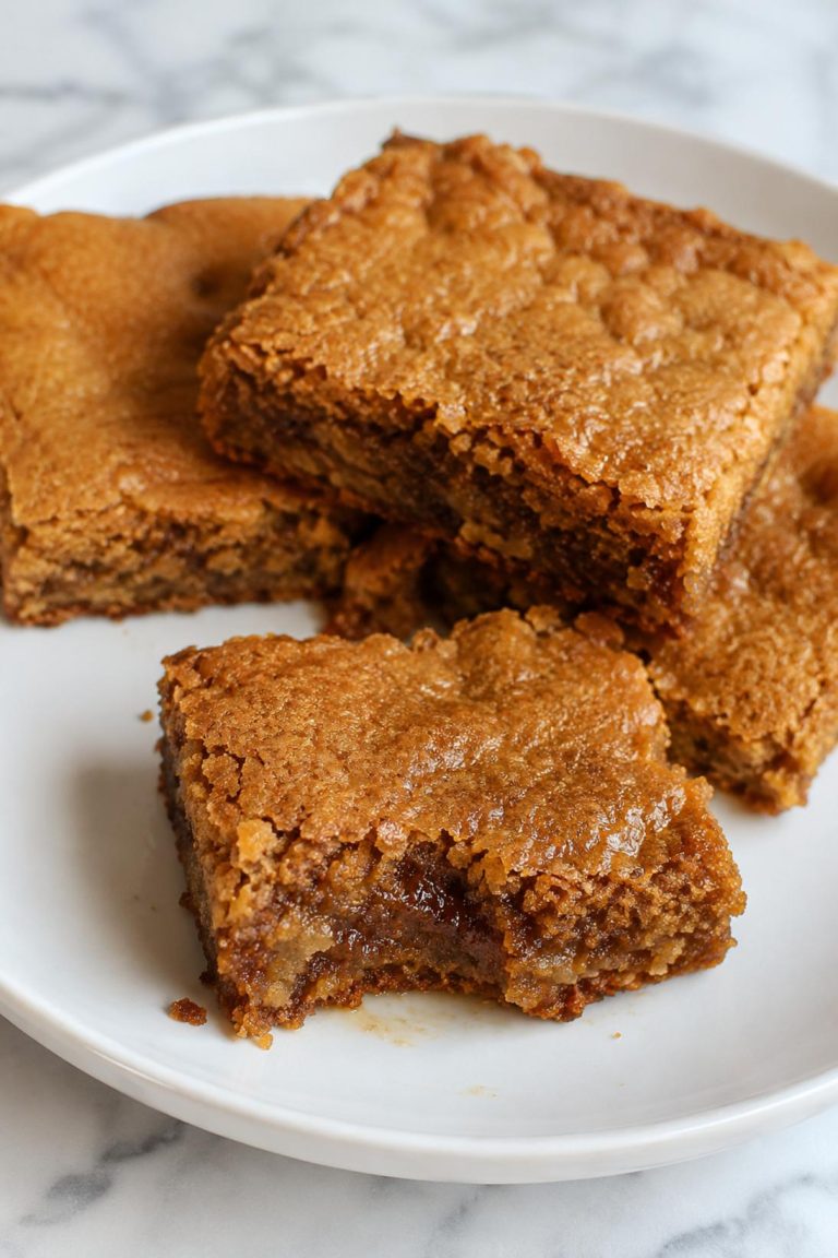 Molasses Blondies