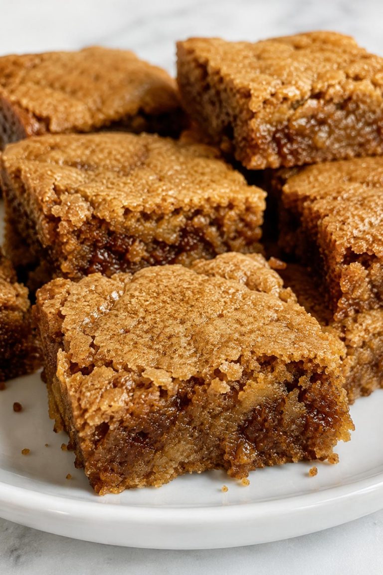 Molasses Blondies
