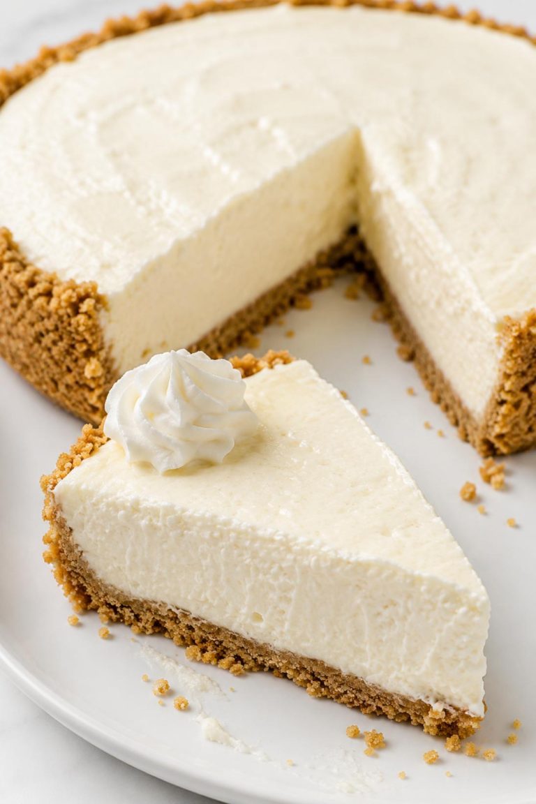 No-Bake Cheesecake Pie