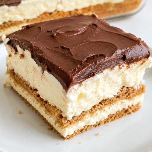 No-Bake Eclair Pie