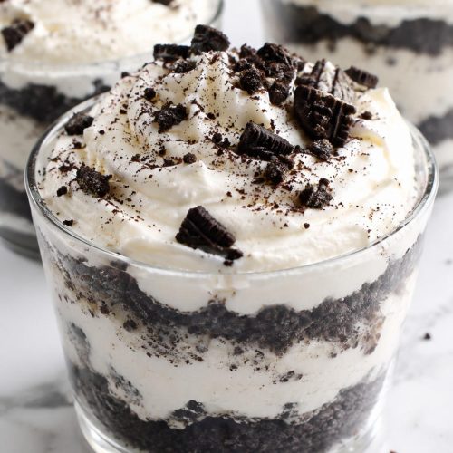 Oreo Cream Dessert Cups