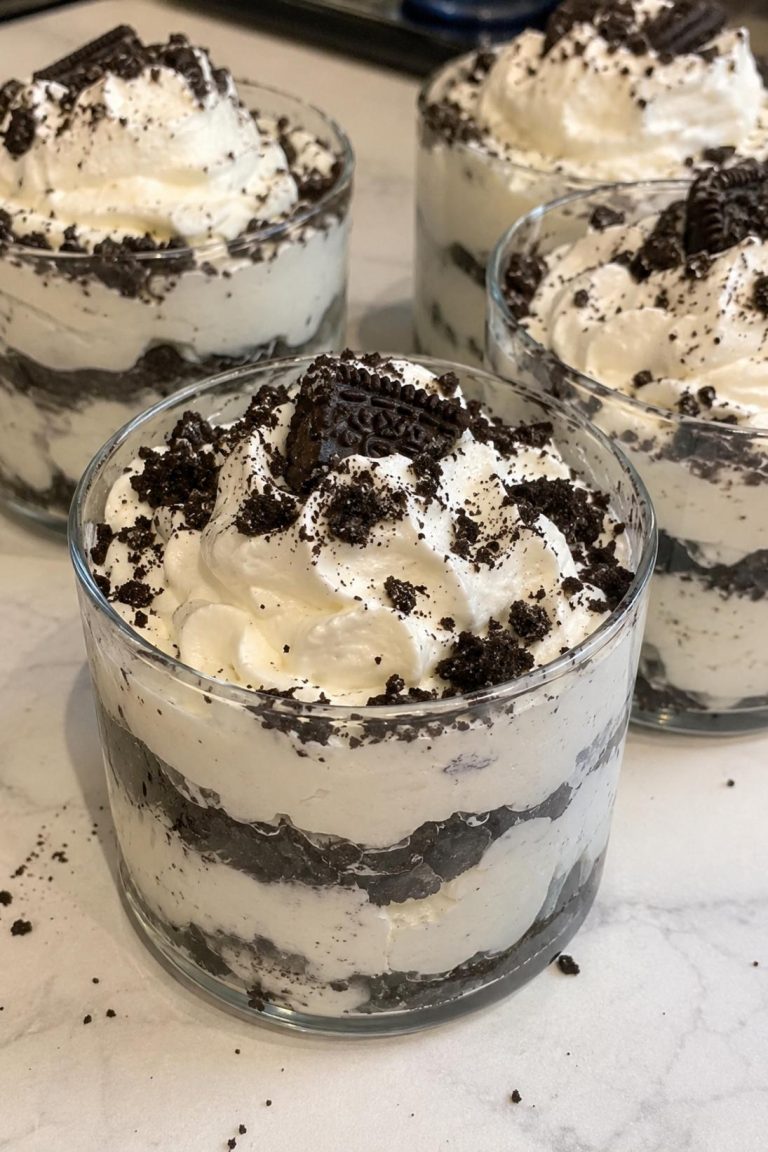 Oreo Icebox Cups