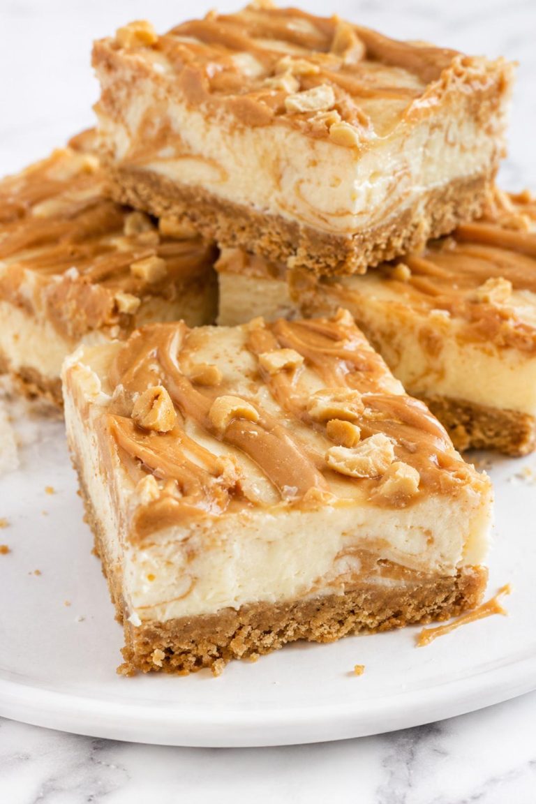 Peanut Butter Cream Cheesecake Bars