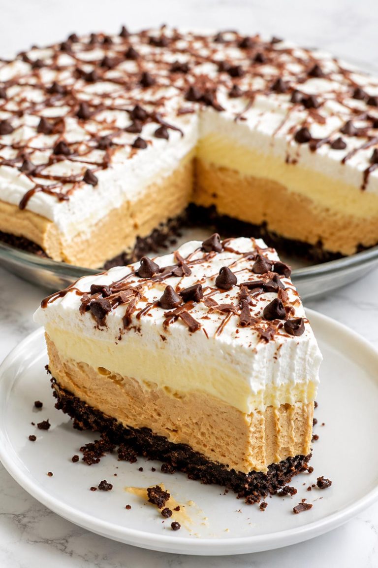 Peanut Butter Lush Pie