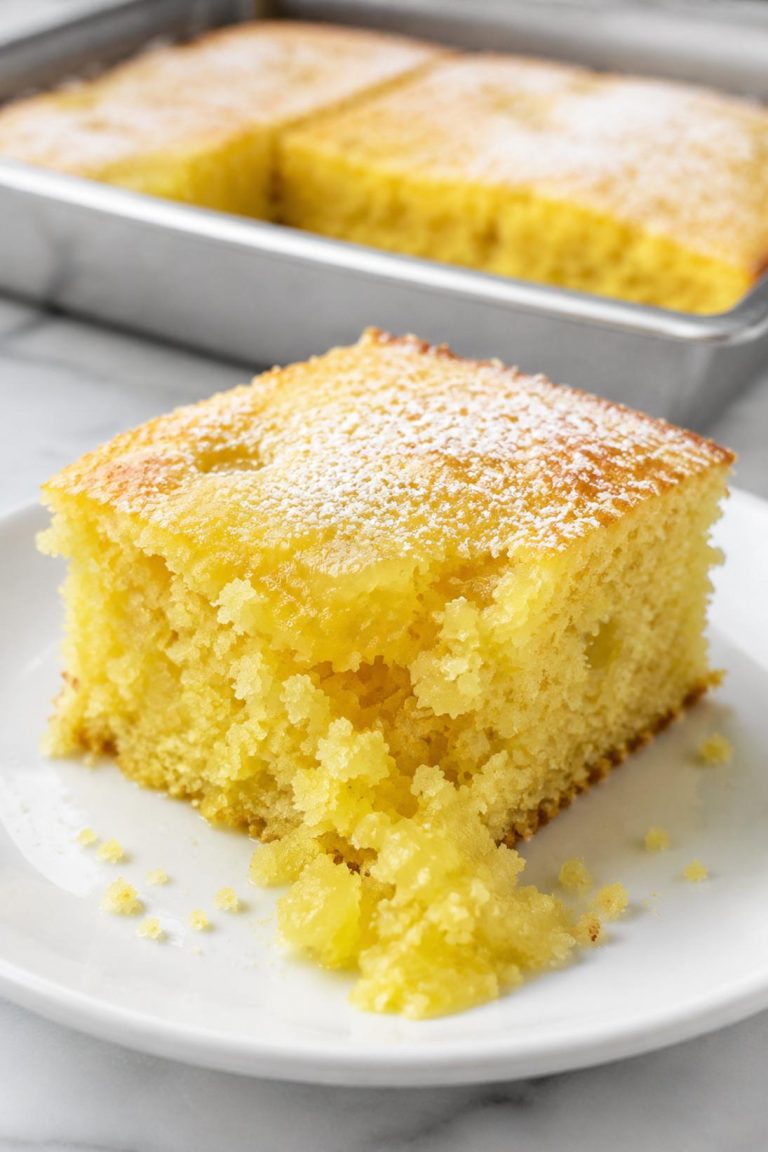 Pineapple Cake Mix Cake