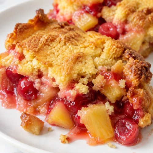 Pineapple Cherry Dump Cake