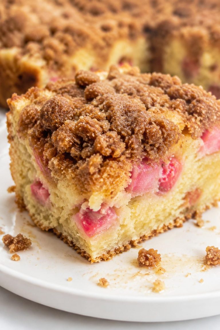 Rhubarb Coffee Cake Coffee Cake