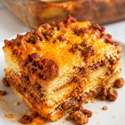 Sloppy Joe Breakfast Casserole
