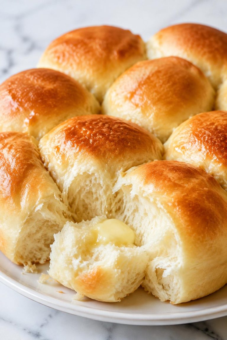 Soft Homemade Dinner Rolls