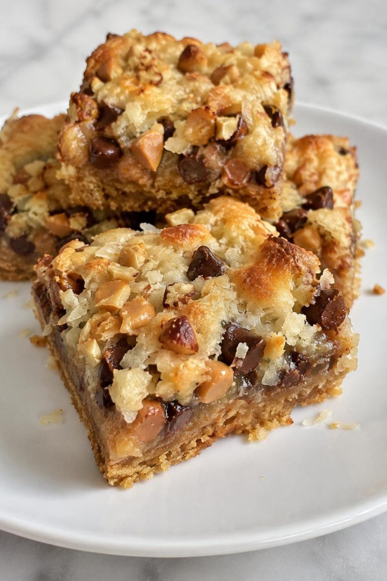 Soft and Chewy 7-Layer Bars