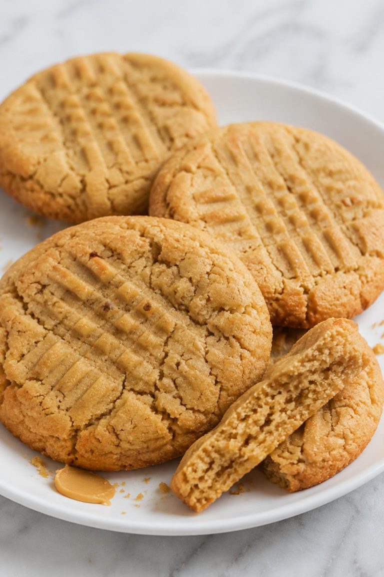 Soft and Chewy Classic Peanut Butter Cookies
